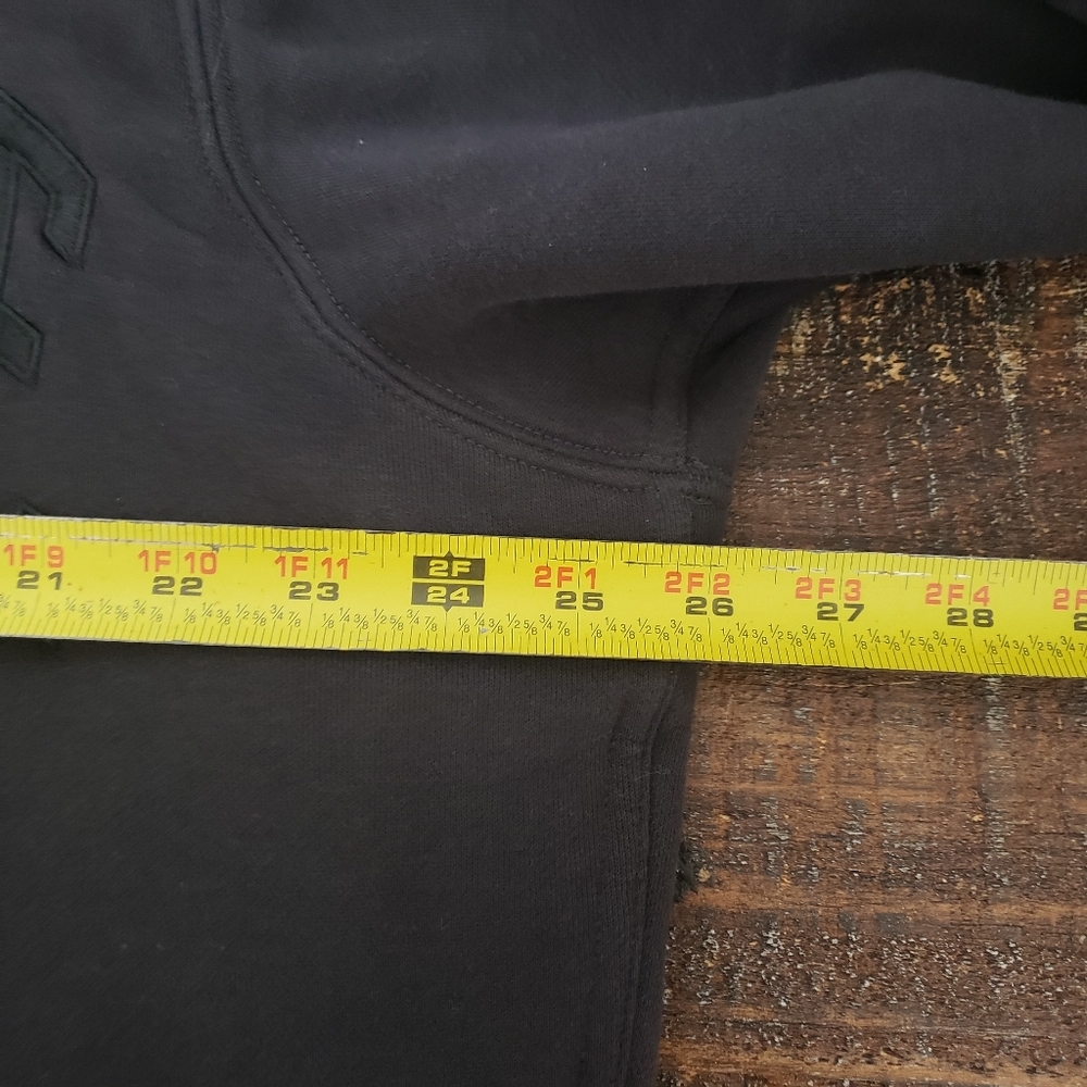 Abercrombie & Fitch Y2K Men's Sherpa Lined Full Zip Gray Hooded Jacket Size M. - Picture 9 of 10